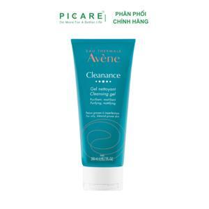 Gel rửa mặt cho da nhờn mụn Avène Cleanance Cleansing Gel 200ml