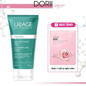 Gel rửa mặt cho da nhờn mụn, da hỗn hợp Uriage Hyséac Gel Nettoyant 150ml