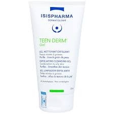 Gel rửa mặt da thường giảm nhờn ngừa mụn ISIS Pharma Teen Derm Gel 40ml