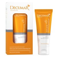 Gel rửa mặt Decumar Advanced giảm nhờn cho da mụn tuýp 50g