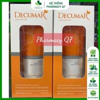 Gel rửa mặt Decumar Advanced 100 gram - Giúp giảm nhờn dành cho da mụn, sạch sâu, dịu nhẹ SUA RUA MAT DECURMAR /DECUMAR