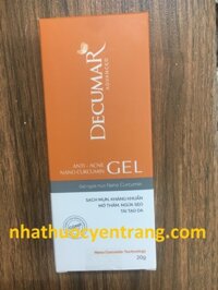 Gel rửa mặt Decumar