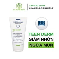 Gel rửa mặt giảm nhờn ngăn ngừa mụn chính hãng Isis Pharma Teen Derm Gel 150 ml