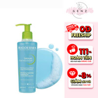Gel Rửa Mặt Hỗ Trợ Ngừa Mụn Bioderma Sebium Gel Moussant 200ml