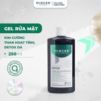 Gel Rửa Mặt Kim Cương Than Hoạt Tính Detox Da Mincer Pharma Oxygen Detox Purifying Carbo-Gel 250ml