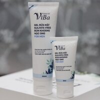 Gel rửa mặt nhẹ dịu Sulfate - free Bùn Khoáng Nọc Ong FOR MEN dành cho Nam - khoáng tươi Viba