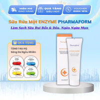 Gel Rửa Mặt Pharmaform Enzyme Cleanser Gel 150ml Làm Sạch Bụi Bẩn, Tẩy Tế Bào Chết Dịu Nhẹ.