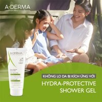 Gel Rửa Mặt & Tắm Gội ADERMA Douche Hydra-Protective Shower Gel Essentials 3in1 200ml