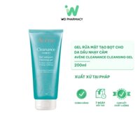 Gel rửa mặt tạo bọt cho da dầu nhạy cảm AVÈNE CLEANANCE CLEANSING GEL 200ml