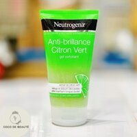 GEL RỬA MẶT TẨY TẾ BÀO CHẾT NEUTROGENA ANTI-BRILLANCE CITRON VERT PHÁP