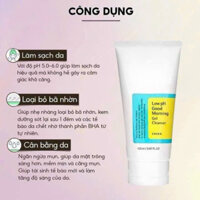 Gel Rửa Mặt Tràm Trà Cosrx, 0,5% BHA Có Độ pH Thấp 150ml