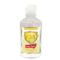 Gel Rửa Tay Hương Chanh SHIRUDO CONCENTRATED ETHANOL 70 - LEMON 300ml