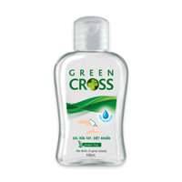 Gel rửa tay khô hương trà xanh Green Cross chai 100ml