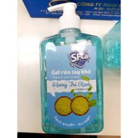 Gel rửa tay khô Hương Trà Xanh 600ml (Diệt khuẩn 99,9%)
