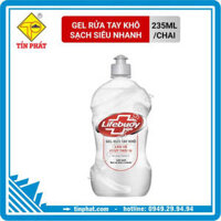 Gel rửa tay khô Lifebuoy nắp bạc (235ml)