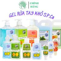 Gel rửa tay khô S.P.Ca. chai 30 ml trà xanh - móc khóa