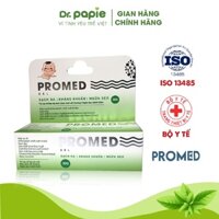 Gel Sát Khuẩn PROMED Kem Bôi Hăm Tã, Côn Trùng Đốt, Ngừa Sẹo An Toàn Cho Bé Hộp 30g