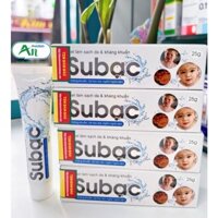 GEL SÁT KHUẨN SỞI , THỦY ĐẬU SU BẠC - TUÝP 25G