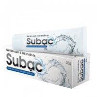 Gel Su bạc giúp làm sạch và sát khuẩn da