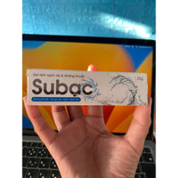 Gel su bạc typ 25g giúp làm sạch da, kháng khuẩn, ngăn ngừa sẹo