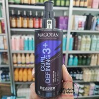 Gel sữa tạo kiểu xoăn ding dưỡng Beaver 3+ 300ml MAGOTAN PROFESSIONAL STYLING Curl Defining Cream