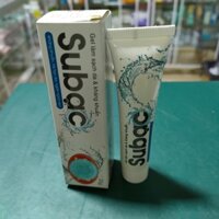 Gel SuBạc - Giúp sát khuẩn, tái tạo da, ngăn ngừa sẹo. Hỗ trợ điều trị tay chân miệng, thủy đậu, zona, herpes (Tub 25g)