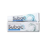 Gel Subạc hỗ trợ làm sạch da, ngăn ngừa sẹo, tái tạo da ( tuýp 25g)