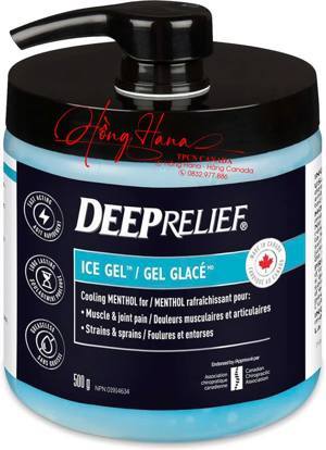Gel tác động kép, giảm đau nhanh Deep Relief