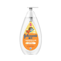 Gel tắm bột yến mạch cho trẻ em Johnson & Children 500ml Baby Baby Sữa tắm Ngực Mùa đông Ngăn khô sữa tắm enchanteur