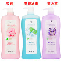 Gel tắm Danzi Ice Cool Silky 1KG, chai lớn chính hãng, lotion tắm dưỡng ẩm sâu, làm mát bạc hà, chống ngứa, miễn phí vận chuyển