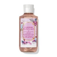 Gel tắm dưỡng ẩm Bath & Body Works STRAWBERRY SNOWFLAKES 295ml