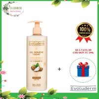 Gel tắm dưỡng da Evoluderm chiết xuất từ Bơ Hạt Mỡ - Karite 500ml