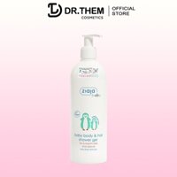 Gel Tắm Gội 2in1 Cho Trẻ Từ 6 Tháng Tuổi Ziaja Baby Giúp Làm Sạch Nhẹ Nhàng Và Cấp Ẩm Cho Da Bé 400ml - Dr Thêm