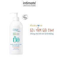 Gel Tắm Gội 2in1 Cho Trẻ Từ 6 Tháng Tuổi Ziaja Baby Giúp Làm Sạch Nhẹ Nhàng Và Cấp Ẩm Cho Da Bé 400ml