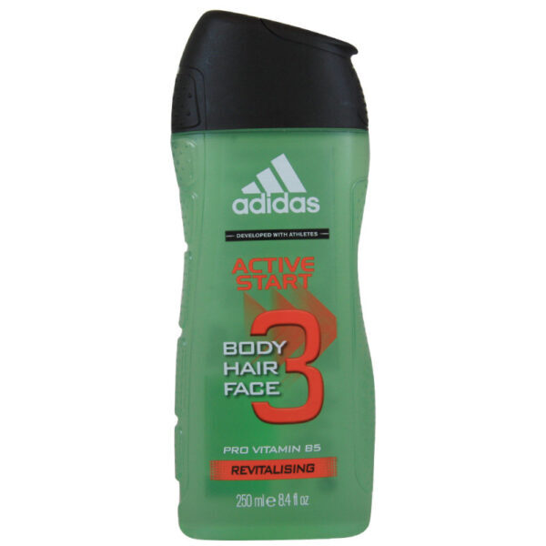 Gel tắm gội cho nam ADIDAS Hair & Body Active Start 250ml