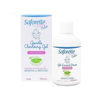 Gel tắm gội dịu nhẹ cho bé Saforelle Bebe Gentle Cleansing Gel (250ml)