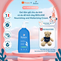 Gel tắm gội dưỡng ẩm cho da khô và dễ kích ứng BIOLANE Dermo-Paediatrics Lipid - Enriched