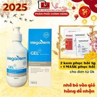 Gel tắm gội Megaderm làm sạch dịu nhẹ, chăm sóc và bảo vệ da (180ml-280ml)