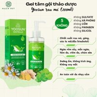 Gel tắm gội thảo dược Yoosun Rau má 200ml