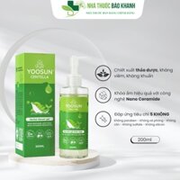 Gel tắm gội thảo dược YOOSUN Rau má giúp mát da, ngừa rôm sảy, mẩn ngứa chai 200ml