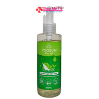 Gel tắm gội thảo dược Yoosun Rau Má - Làm mát da, ngăn ngừa rôm sảy, mẩn ngứa, hăm da (chai 200ml)