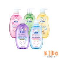 Gel Tắm Gội Trẻ Sơ Sinh D-nee Gentle Head & Body Baby Wash (Xanh dương / Hồng) 800ml| Sữa tắm gội cho bé từ 0-3 tuổi