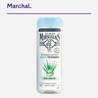 Gel Tắm Hữu Cơ 98%  Le Petit Marseillais Pháp 400ml Chiết Xuất Lô Hội Giúp Nuôi Dưỡng Làn Da Mềm Mại