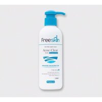 Gel tắm ngừa mụn Novocare - Freeskin ngăn ngừa viêm nang lông loại bỏ yếu tố gây ra mụn viêm, dùng cho da nhạy cảm 250ml