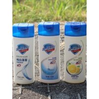 Gel tắm Safeguard chanh trắng tinh khiết hương thơm tươi mát 80g chai nhỏ mẫu kích thước du lịch hương thơm lâu dài cho du lịch và chuyến công tác