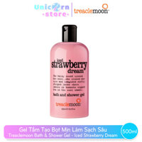 Gel Tắm Tạo Bọt Mịn Làm Sạch Sâu Treaclemoon Bath Shower Gel - Dâu tây - Iced Strawberry Dream