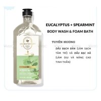 Gel tắm thư giãn Bath & Body Works Aromatherapy Stress Relief Eucalyptus + Spearmint 295ml