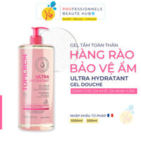Gel Tắm TOPICREM Ultra Hydratant Gel Douche Làm Sạch & Dưỡng Ẩm Cho Làn Da Nhạy Cảm