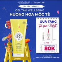 Gel tắm Wellbeing hương hoa mộc tê Roger&Gallet Fleur d'Osmanthus 200ml