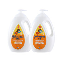 Gel tắm yến mạch cho trẻ em Johnson & Children 1L * 2 Chai Kem dưỡng ẩm dưỡng ẩm Đồ dùng vệ sinh Em bé giữ ẩm sữa tắm pháp